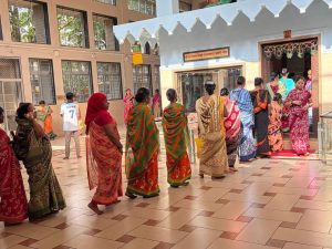 Diwali Clothing Distribution in Nearby Villages