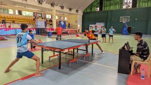 Divisional School Level Table Tennis Tournament Concludes with Enthusiasm at SVJCT Sports Complex