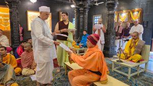 Grand Conclusion of 79 Brahmavrunda Rigveda Parayan at Pune Samadhi Temple
