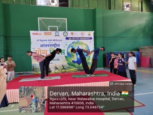 B.K.L. Walawalkar Campus Celebrates International Yoga Day with Yoga, Competitions and Zumba